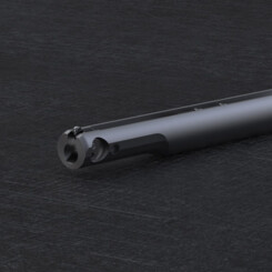 Das Entgratwerkzeug COFA-X für Querbohrungen. cofa-x-werkzeug-querbohrungen